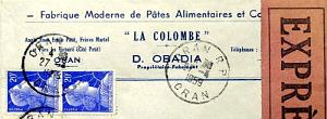 Oran Courriers pub 747